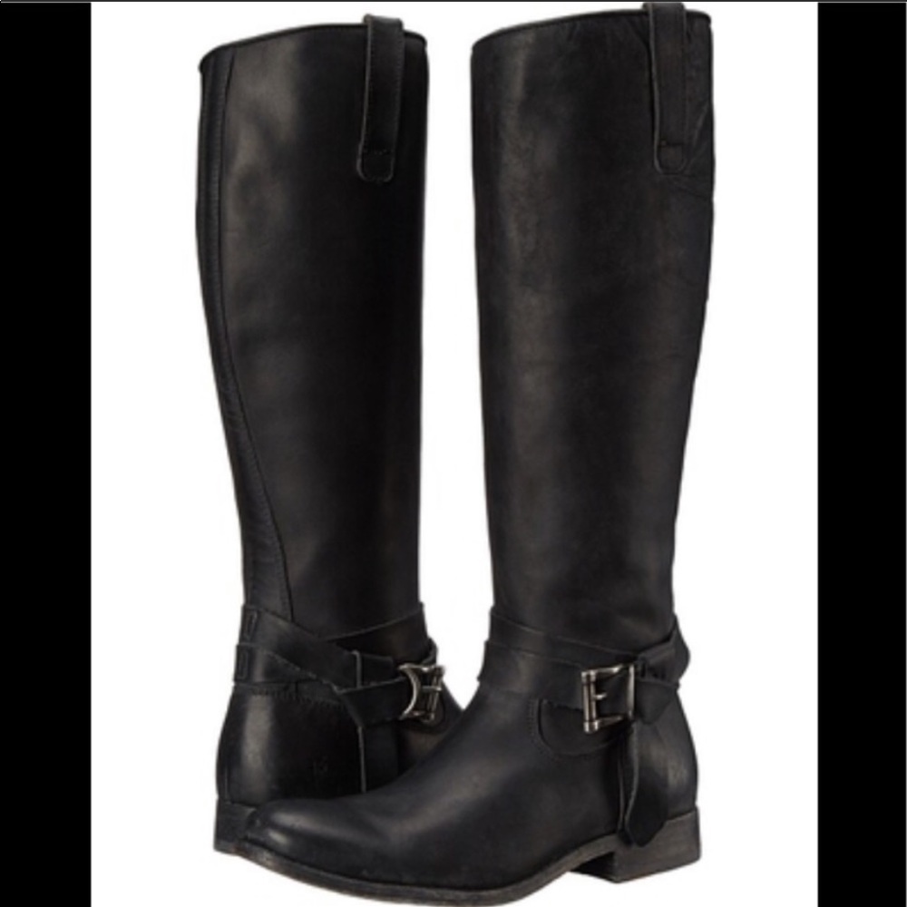 Frye Melissa knotted tall boots